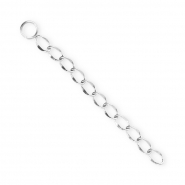 BY31® Rostfreier Edelstahl Gliederanhänger Gourmet Silver