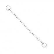 BY31® Rostfreier Edelstahl Gliederanhänger / Zwischenstück Ankerkette Silver