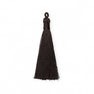 Perlen Quaste 8cm Dark brown