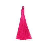 Perlen Quaste 8cm Fuchsia