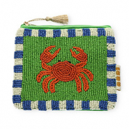 BY31&reg; Etui Krabbe Green-burnt orange-blue-white-gold