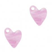 Plexx Anhänger Heart Lilac pink