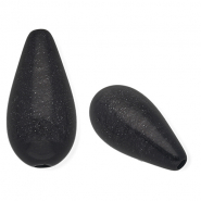 Super Polaris Elements Perlen Tropfenform Shiny Black