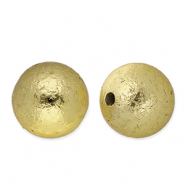 16 mm Acrylperlen Rund Gold