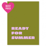 BY31® SchmuckKarten "Ready for summer" Green-purple