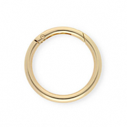 Zubehör Schlüssel Anhänger Karabiner, Ring Gold