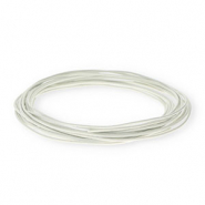 Leder rund 1,5&nbsp;mm White