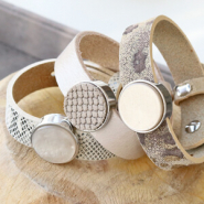 Schmucksets Cuoio und DQ Leder mit Tiermuster!