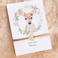 Schmucksets Geschenkset 5: Satin Armband mit Stainless Steel Zwischenstück