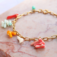 Schmucksets Auffälliges Schmuckdesign mit Ocean Bambus-Perlen