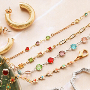 Schmucksets Lassen Sie sich inspirieren und gestalten Sie  Schmuck mit Gliederketten aus Messing