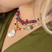 Schmucksets Kreativ mit Chips-Stone-Perlen