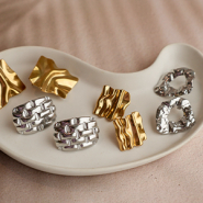 Schmucksets Trendige Edelstahl-Ohrringen, die inspirieren