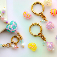 Schmucksets Sommerlichen Schmuck mit Acrylperlen fertigen 