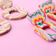 Neu Shop jetzt! Funky Polymer-Anhänger