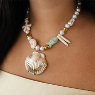 Schmucksets Schmuckdesigns mit griechischen Keramikperlen