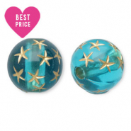 100+ Artikel zu dauerhaft niedrigen Preisen Acrylperlen mit goldfarbenen Details!