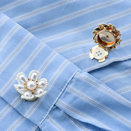 Neu Must-have Zier-Knopfabdeckungen 