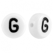 Acryl Buchstaben G Weiss