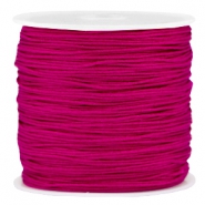 Macramé band 0.8mm Violet red