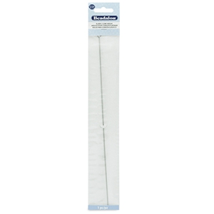 Beadalon F&auml;delnadel 27cm/&Oslash;0.78mm f&uuml;r Elastik Silber