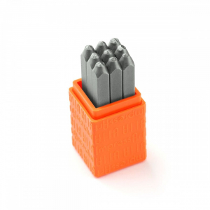 ImpressArt Schlag Stempel Set Lesezeichen 3mm Silber