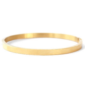 Armb&auml;nder aus Stainless Steel - Rostfreiem Stahl Gold