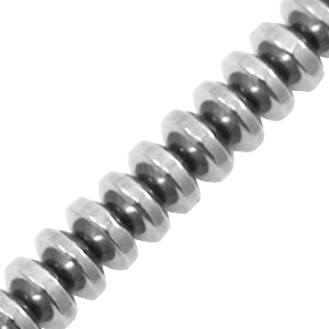 H&auml;matit Perlen Disc Silver grey