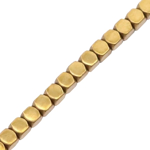 H&auml;matit Perlen Cube Gold