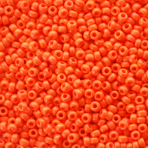 Miyuki Rocailles 11/0 Opaque orange 11-406