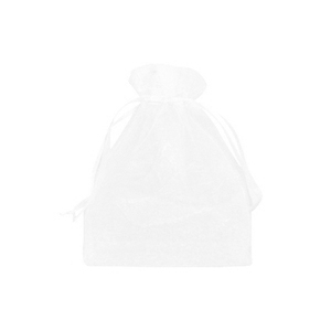 Schmuckbeutel Organza 7x9cm White