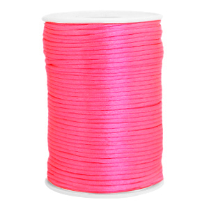 Satin Draht 2.5mm Neon pink