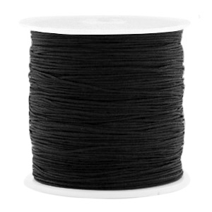 Macram&eacute; Band 0.8mm Black