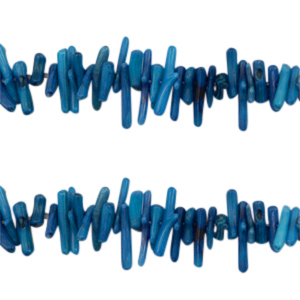 Ocean Bambus Perlen Teal blue