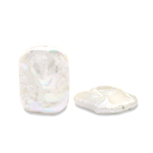 BQ S&uuml;sswasserperlen Rectangle Natural white