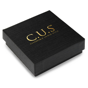 Schmuck Box C.U.S&reg; 10x10cm Black-gold