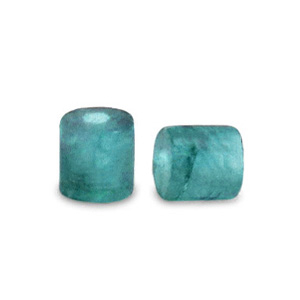 Natursteinperlen Quarz Disc 2x2mm Ocean green
