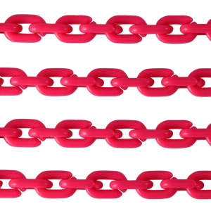 Acrylkette 15mm matt Magenta pink