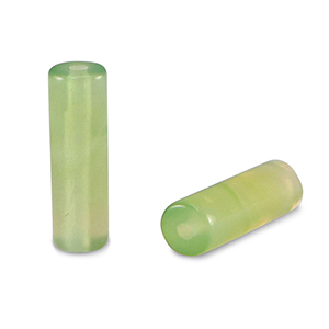 Naturstein Perlen Achat Tubes Green