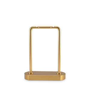 Schmuckdisplay f&uuml;r Ketten und Ohrringe Gold