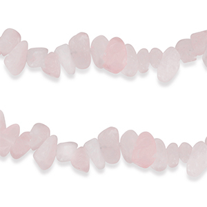 Chips Steine Perlen Rosenquarz Misty rose