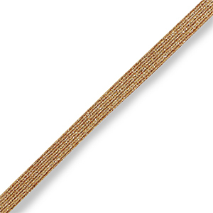 Elastisches Band Ibiza Champagne gold metallic