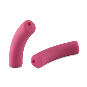 Tube Acrylperlen matt Magenta pink