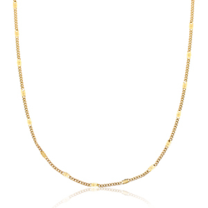 Ketten aus Stainless Steel - Rostfreiem Stahl Gold