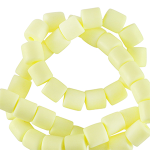 Polymer Perlen 6mm Pale yellow