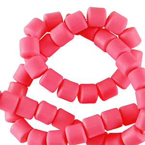 Polymer Perlen 6mm Neon pink
