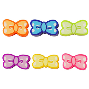 Polymer Perlen Schmetterling Multicolour