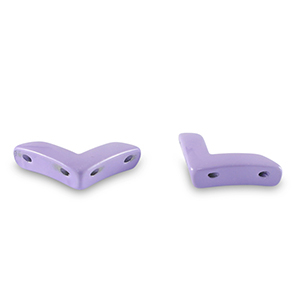 Tile beads Pfeil Paisley purple