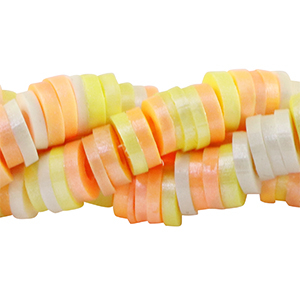 Katsuki Perlen 6mm Multicolour-pearl shine coating