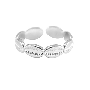 Ringe aus Stainless Steel - Rostfreiem Stahl Kauri Silber